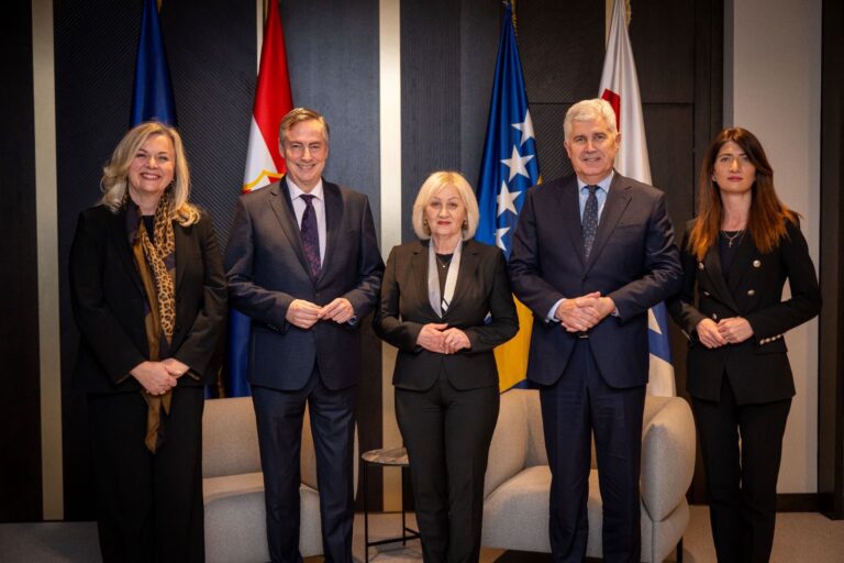 Čović, Krišto i Filipović o europskim prioritetima sa Zovko i McAllister, istaknuta potreba zaštite poštivanja ravnopravnosti konstitutivnih naroda